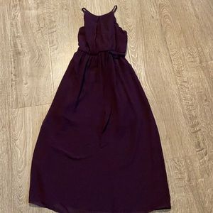 Purple formal dress